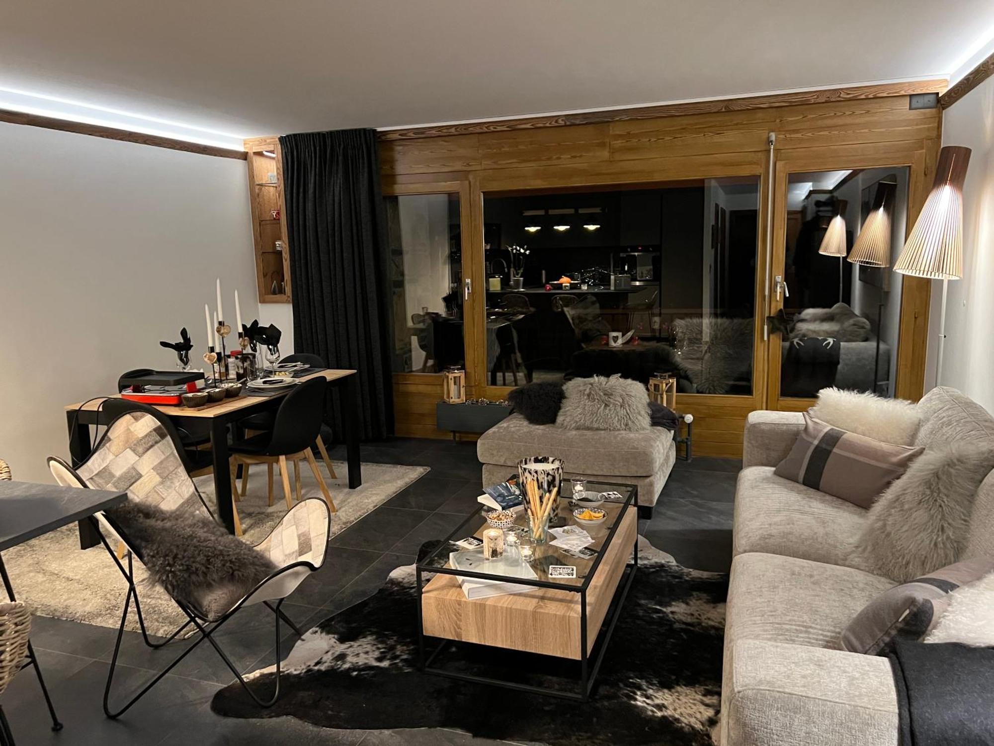 Residence Robin Des Bois, Crans-Montana, Luxueux Appartement Avec Vue Imprenable מראה חיצוני תמונה